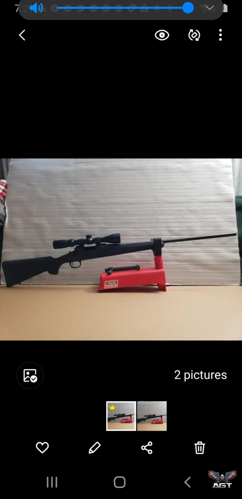 Remmington 700 factory combo243winchester cal. Synthetic stock and 3-9×40 scope