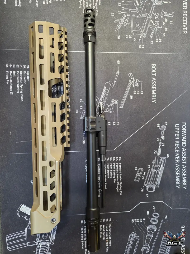 Sig Sauer MCX Spear LT Barrel and handguard