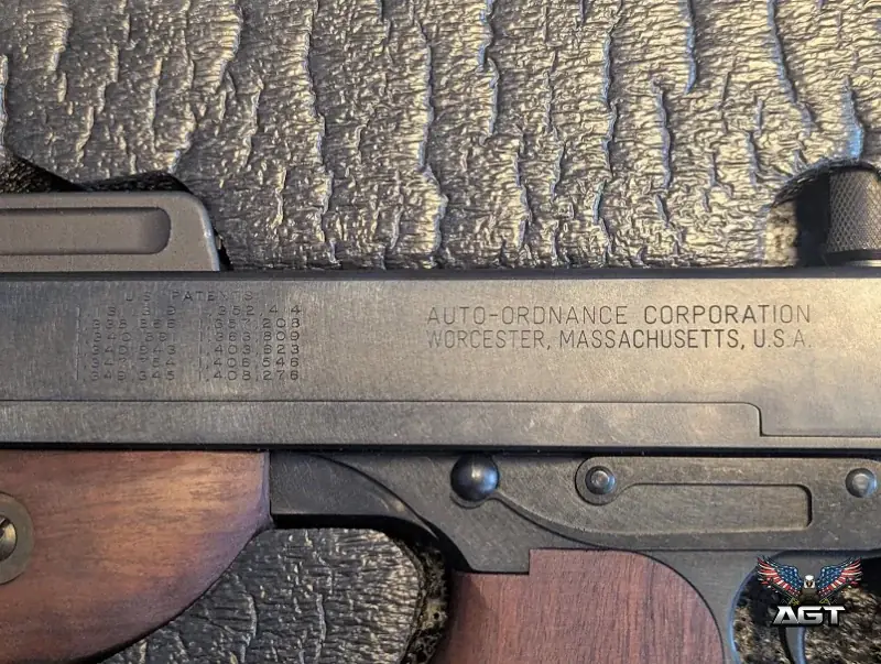 Used · THOMPSON / CENTER ARMS TOMMY GUN 1927 A1 DELUXE T1100D W/CASE & 100RD CANISTER · .45 ACP · Thompson Center Arms · Oberlin, OH · photo 4 of 9