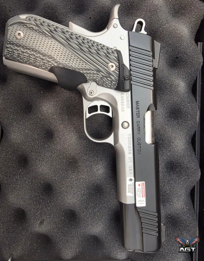 Like New · Mint Kimber Master Carry Custom .45 ACP – Complete Matching Case Set Laser Grip · .45 ACP · Denver, CO · photo 3 of 5