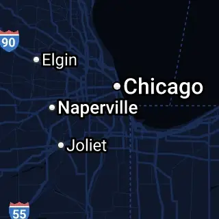 Cook County, IL Map