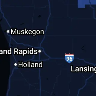 Kent County, MI Map