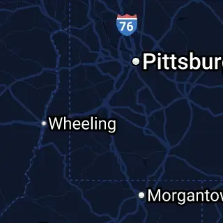 Washington County, PA Map