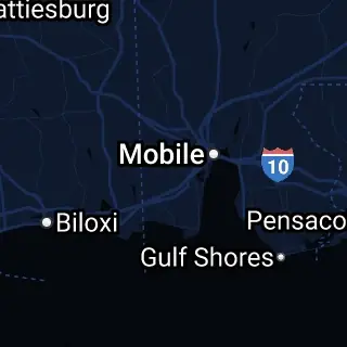 Mobile County, AL Map
