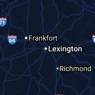 Fayette County, KY Map