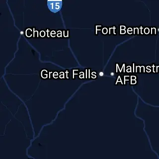 Cascade County, MT Map