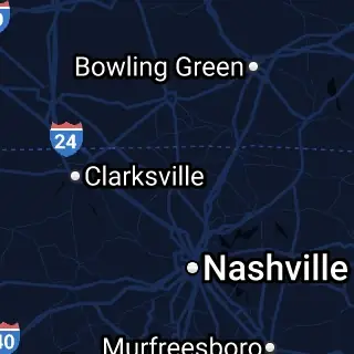 Robertson County, TN Map