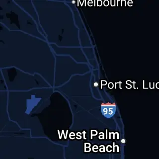 St. Lucie County, FL Map