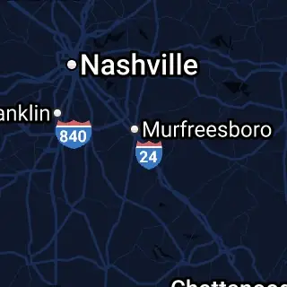 Rutherford County, TN Map