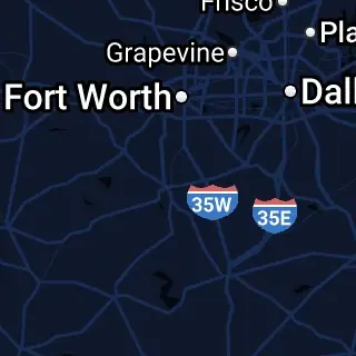 Johnson County, TX Map