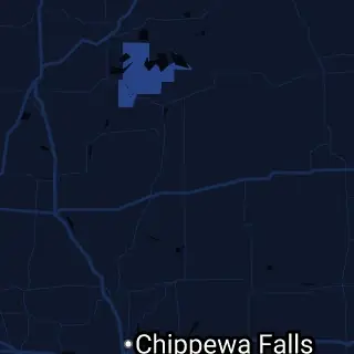 Rusk County, WI Map