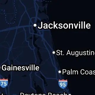 St. Johns County, FL Map