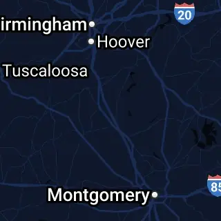 Chilton County, AL Map