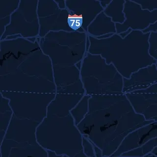 Whitley County, KY Map