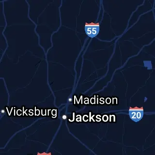 Madison County, MS Map