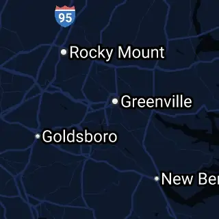 Pitt County, NC Map