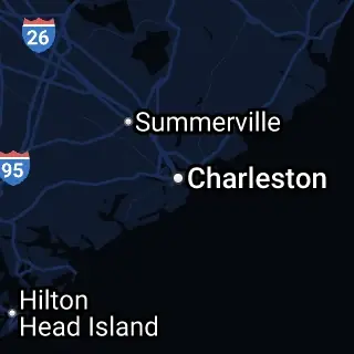 Charleston County, SC Map