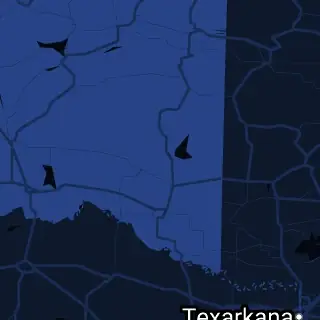 McCurtain County, OK Map