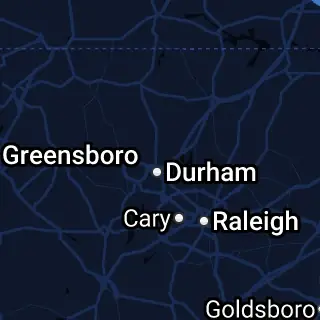 Durham County, NC Map