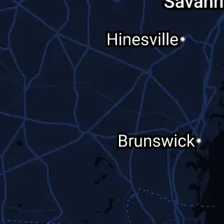 Pierce County, GA Map