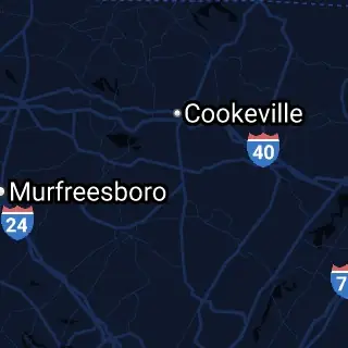 White County, TN Map