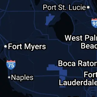 Hendry County, FL Map