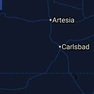 Eddy County, NM Map