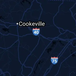 Cumberland County, TN Map