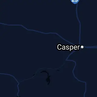 Natrona County, WY Map