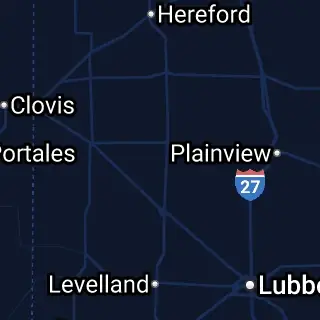 Lamb County, TX Map