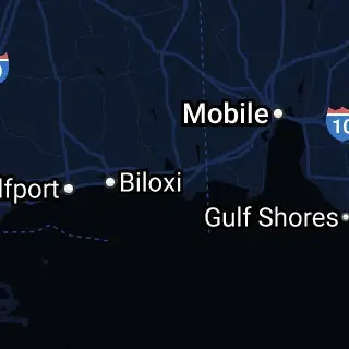 Jackson County, MS Map