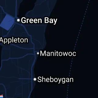 Manitowoc County, WI Map