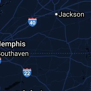 Hardeman County, TN Map