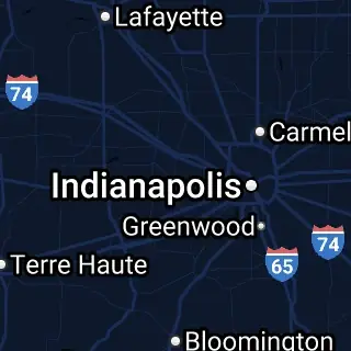 Hendricks County, IN Map