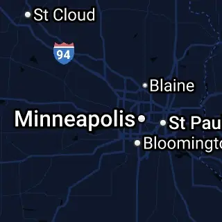Hennepin County, MN Map