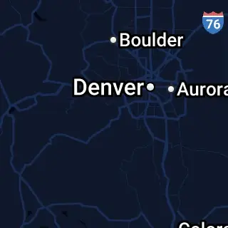 Jefferson County, CO Map