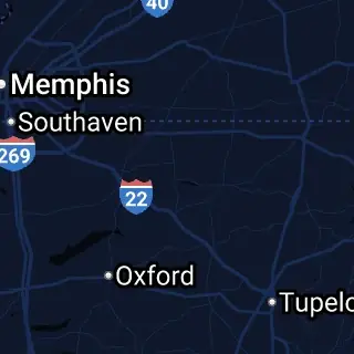 Benton County, MS Map