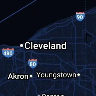 Geauga County, OH Map