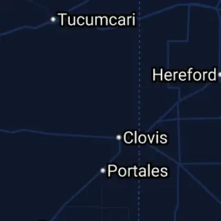 Curry County, NM Map
