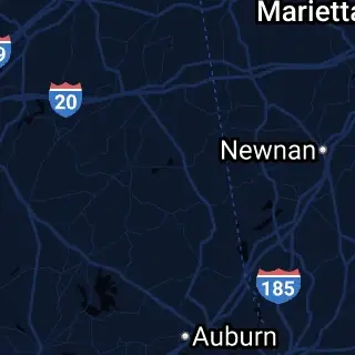 Randolph County, AL Map