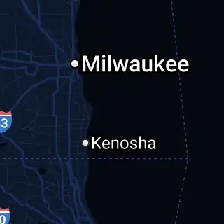 Racine County, WI Map