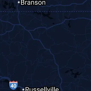 Searcy County, AR Map