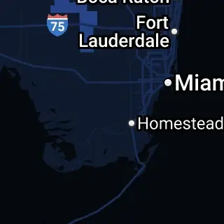 Miami-Dade County, FL Map