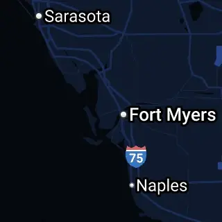 Lee County, FL Map