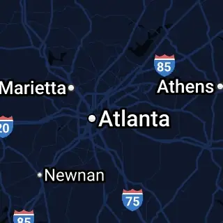 DeKalb County, GA Map