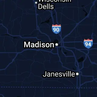 Dane County, WI Map