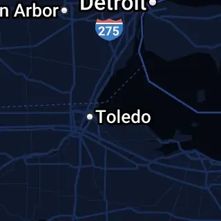 Lucas County, OH Map