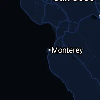 Monterey County, CA Map