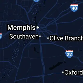 DeSoto County, MS Map
