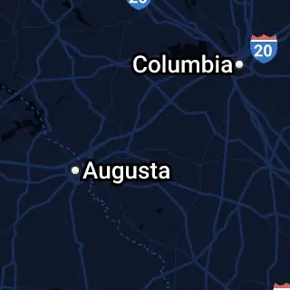Aiken County, SC Map